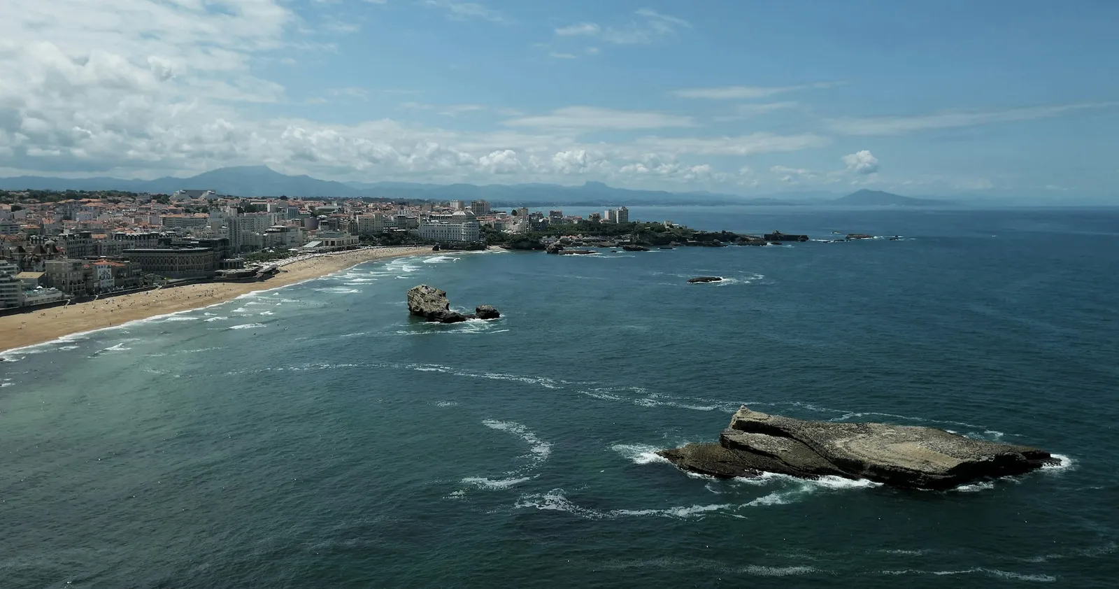 panorama phare biarritz